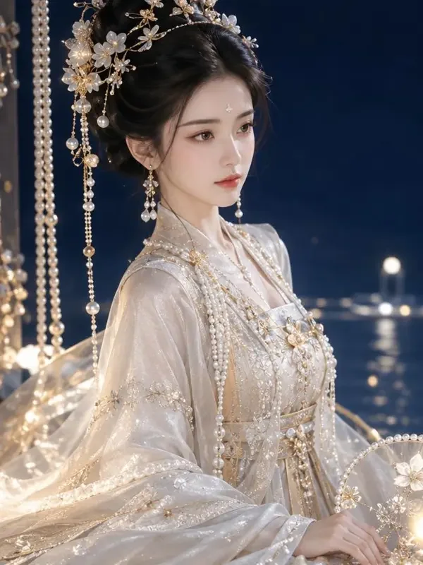 黄果短剧《云间来信》古装言情封面海报